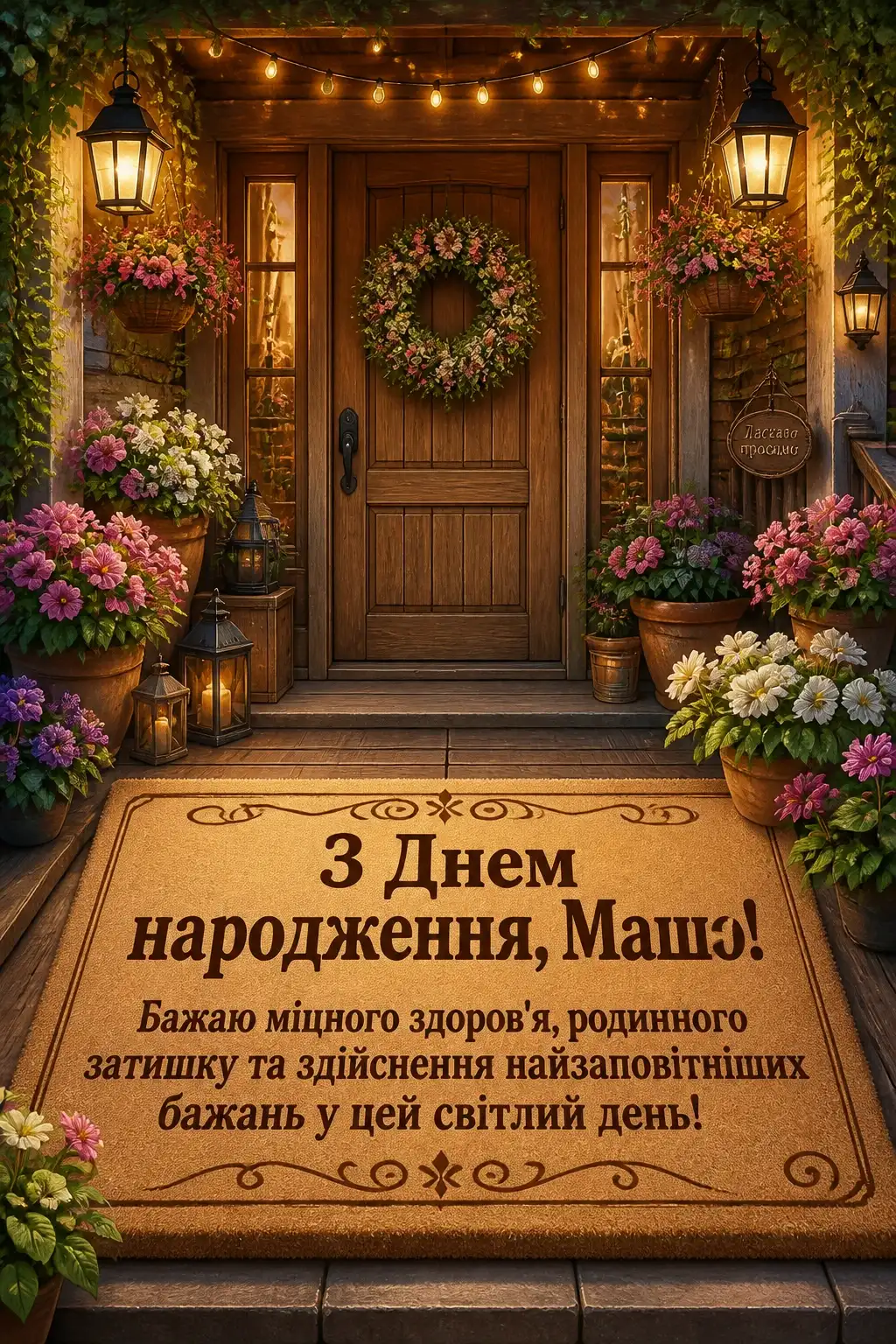 з днем народження маша