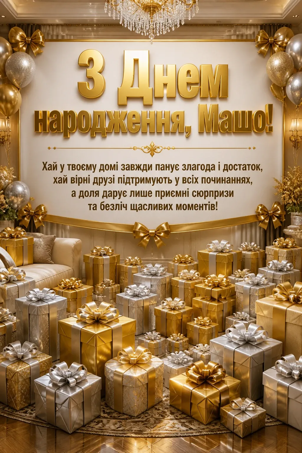 з днем народження маша
