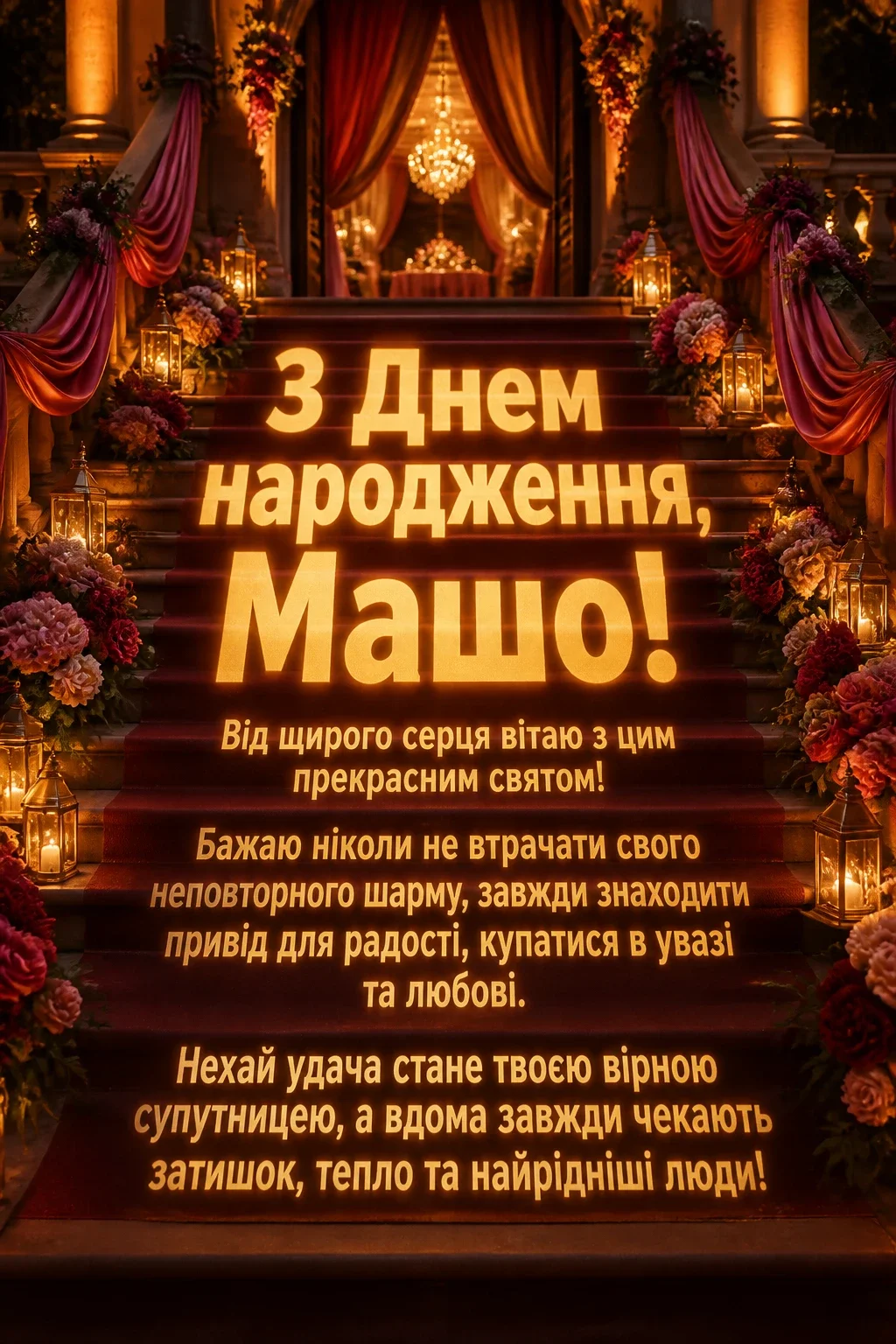 з днем народження маша