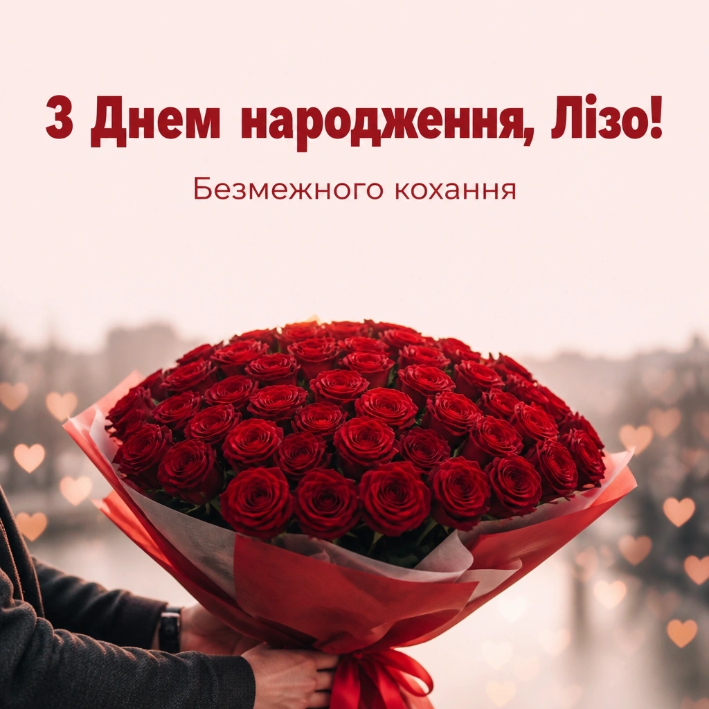 з днем народження ліза