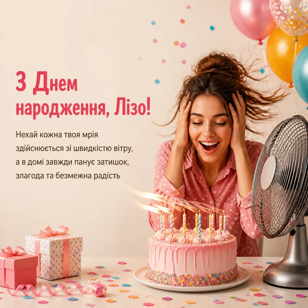 з днем народження ліза