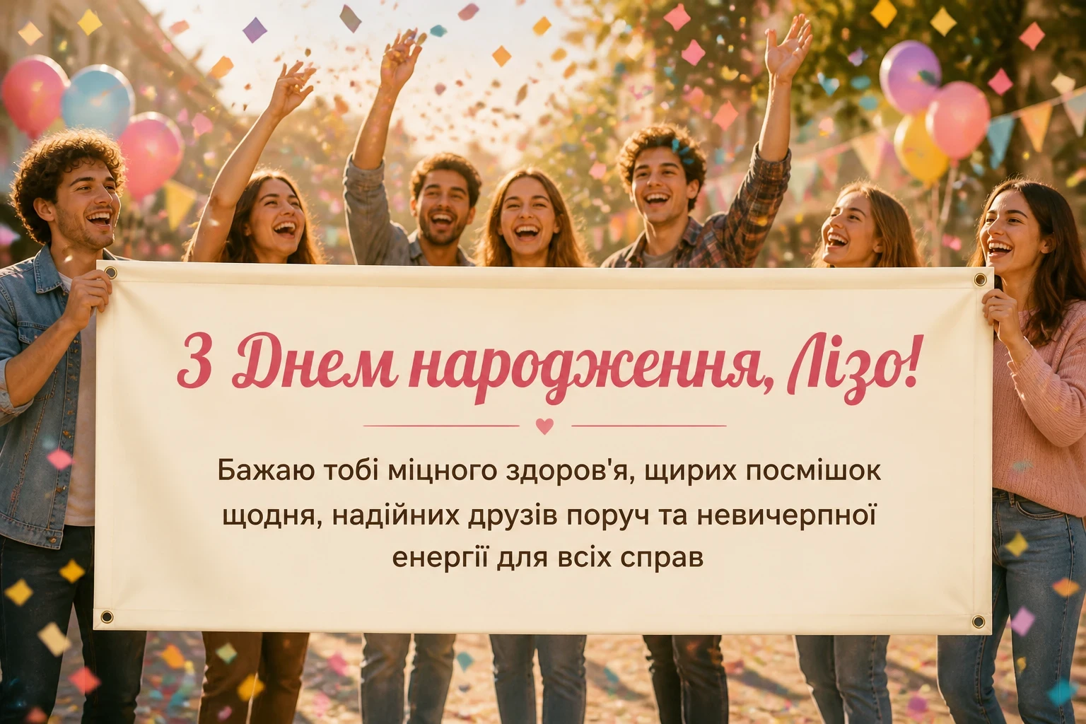з днем народження ліза