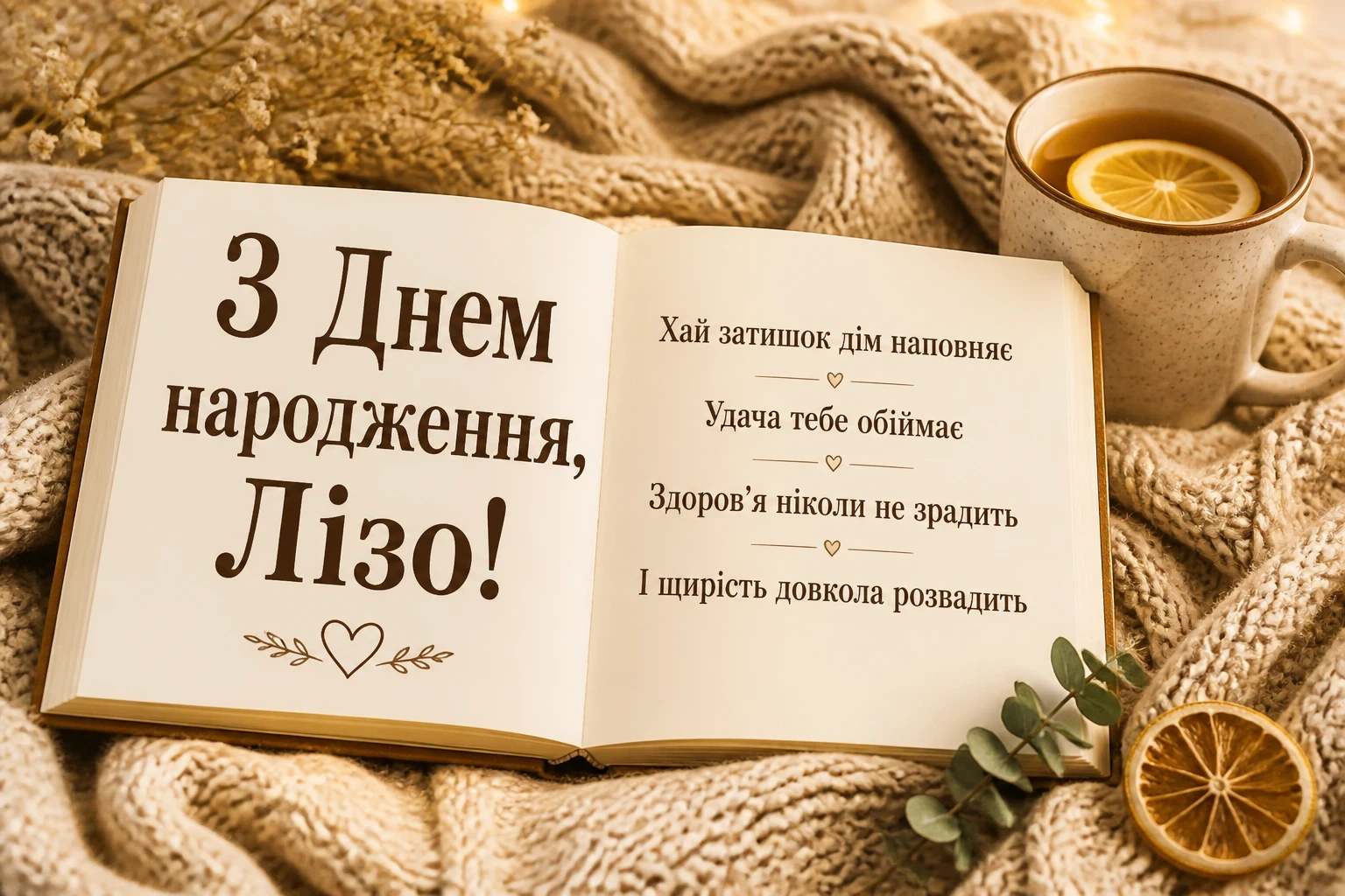 з днем народження ліза