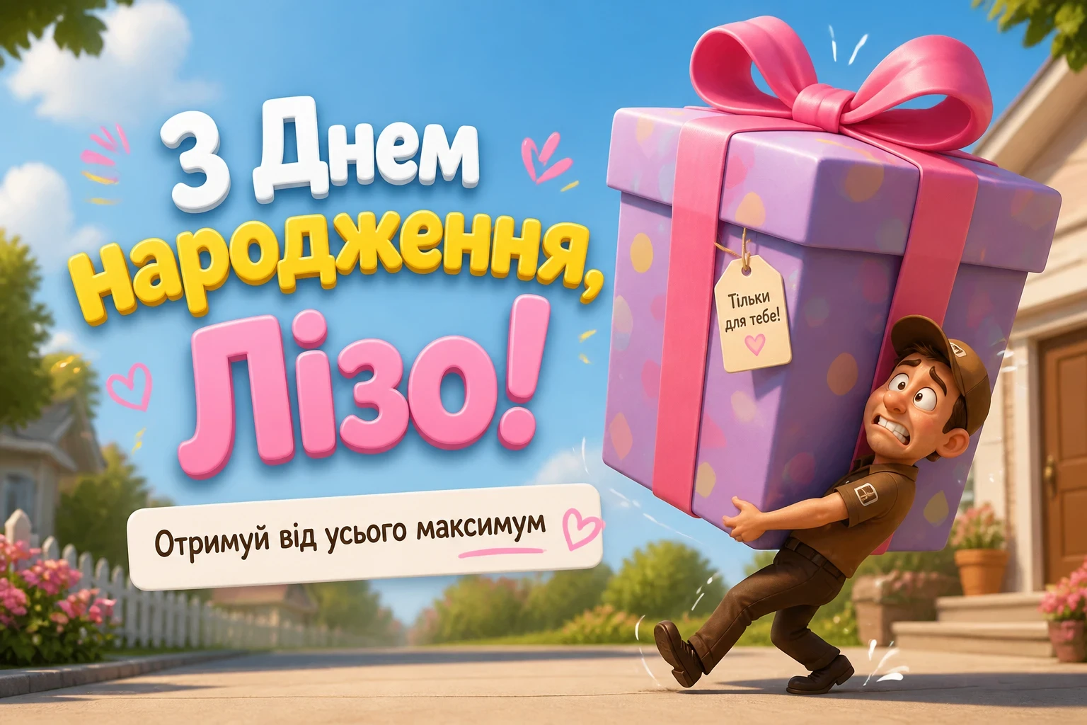 з днем народження ліза
