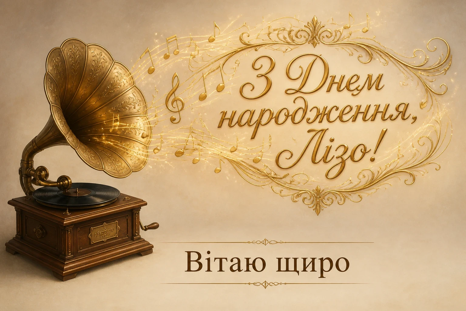 з днем народження ліза