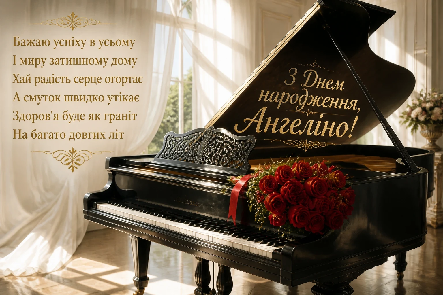 з днем народження ангеліна з днем народження ангеліна
