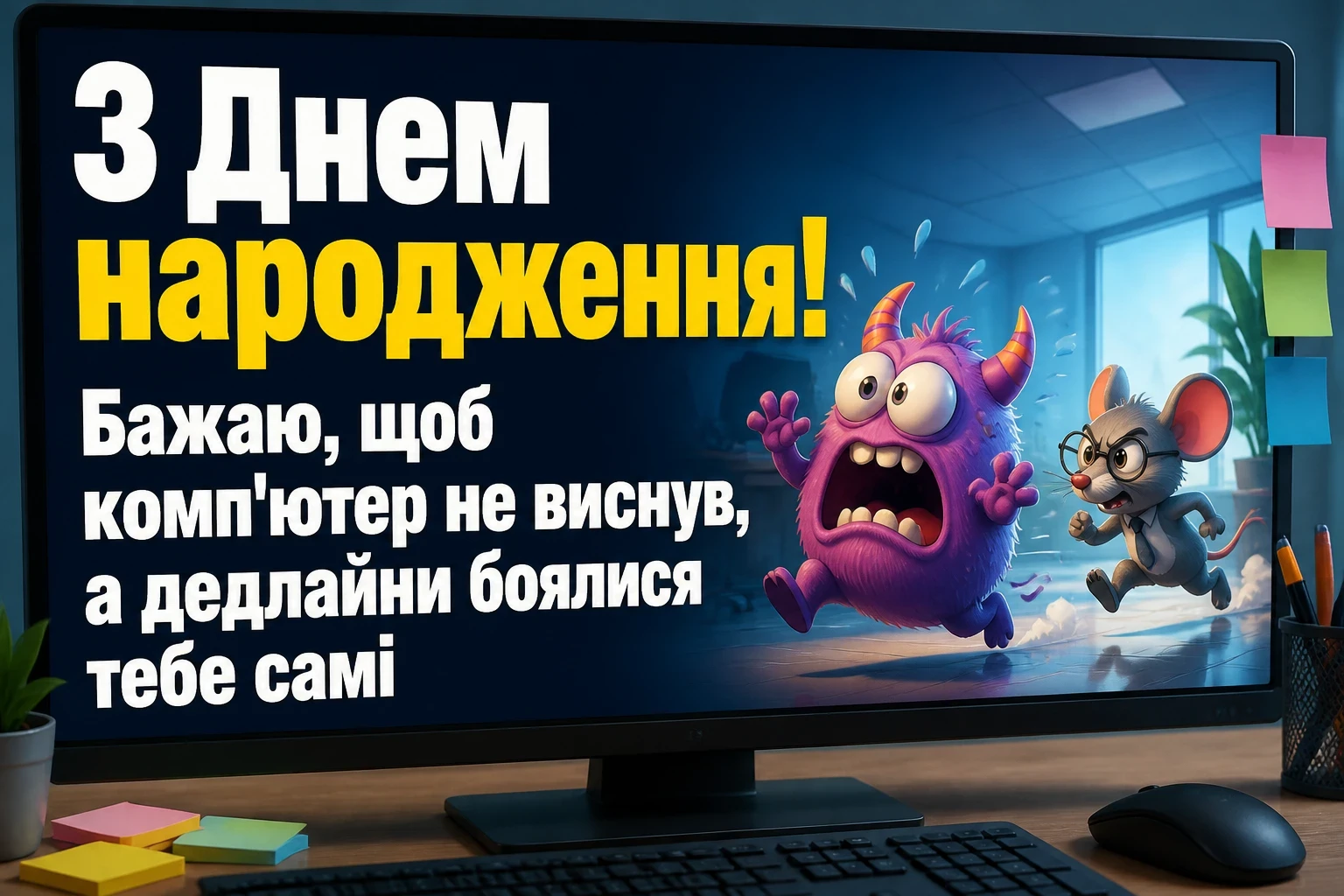 прикольні привітання з днем народження колезі жінці