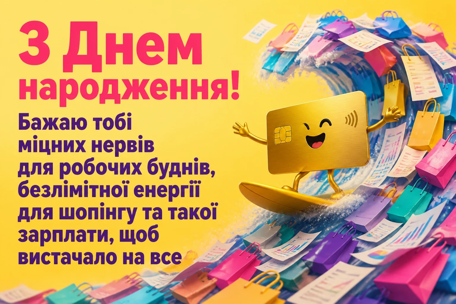 прикольні привітання з днем народження колезі жінці
