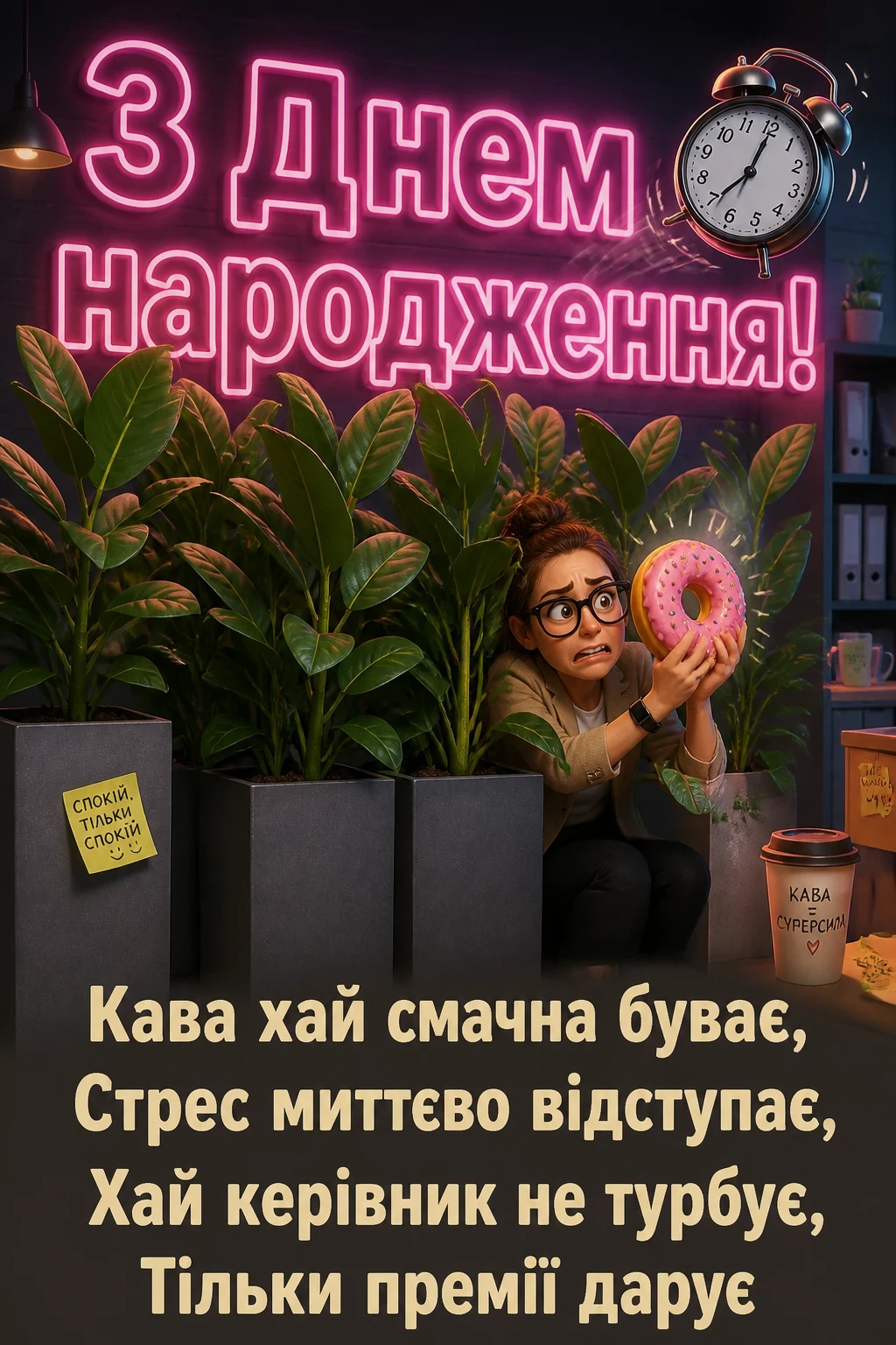 прикольні привітання з днем народження колезі жінці
