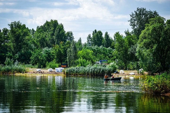 Екосистема Кирилівського озера: ліквідація наслідків аварійного витоку пального
