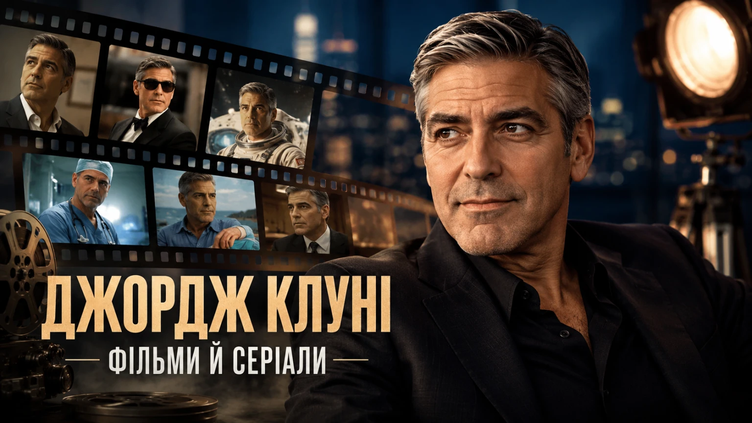 Фільми й серіали Джорджа Клуні, які варто подивитись