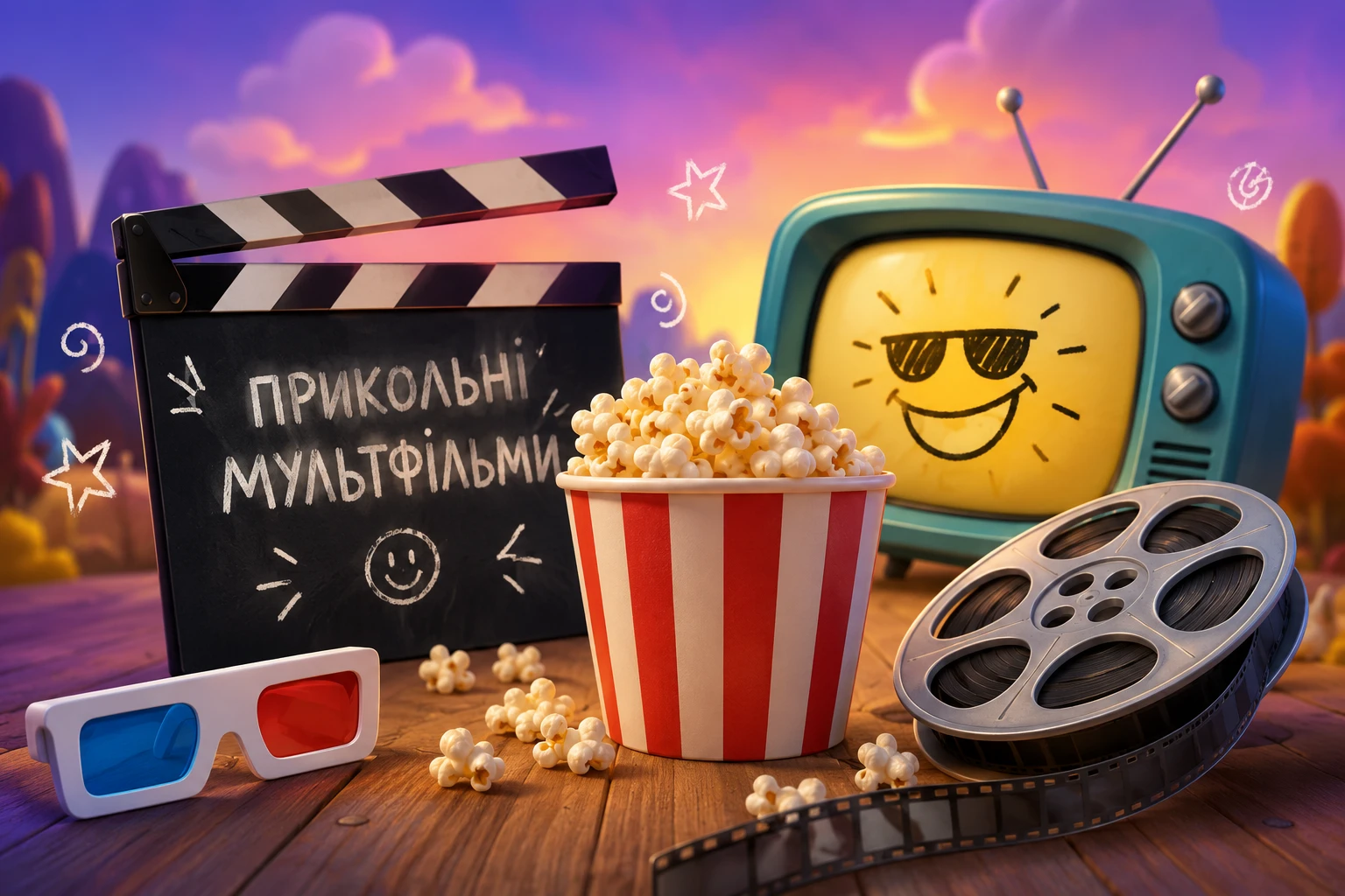Добірка прикольних мультфільмів на різний смак